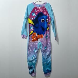 Disney Pixar Finding Dory One-Piece Pajama Size 8